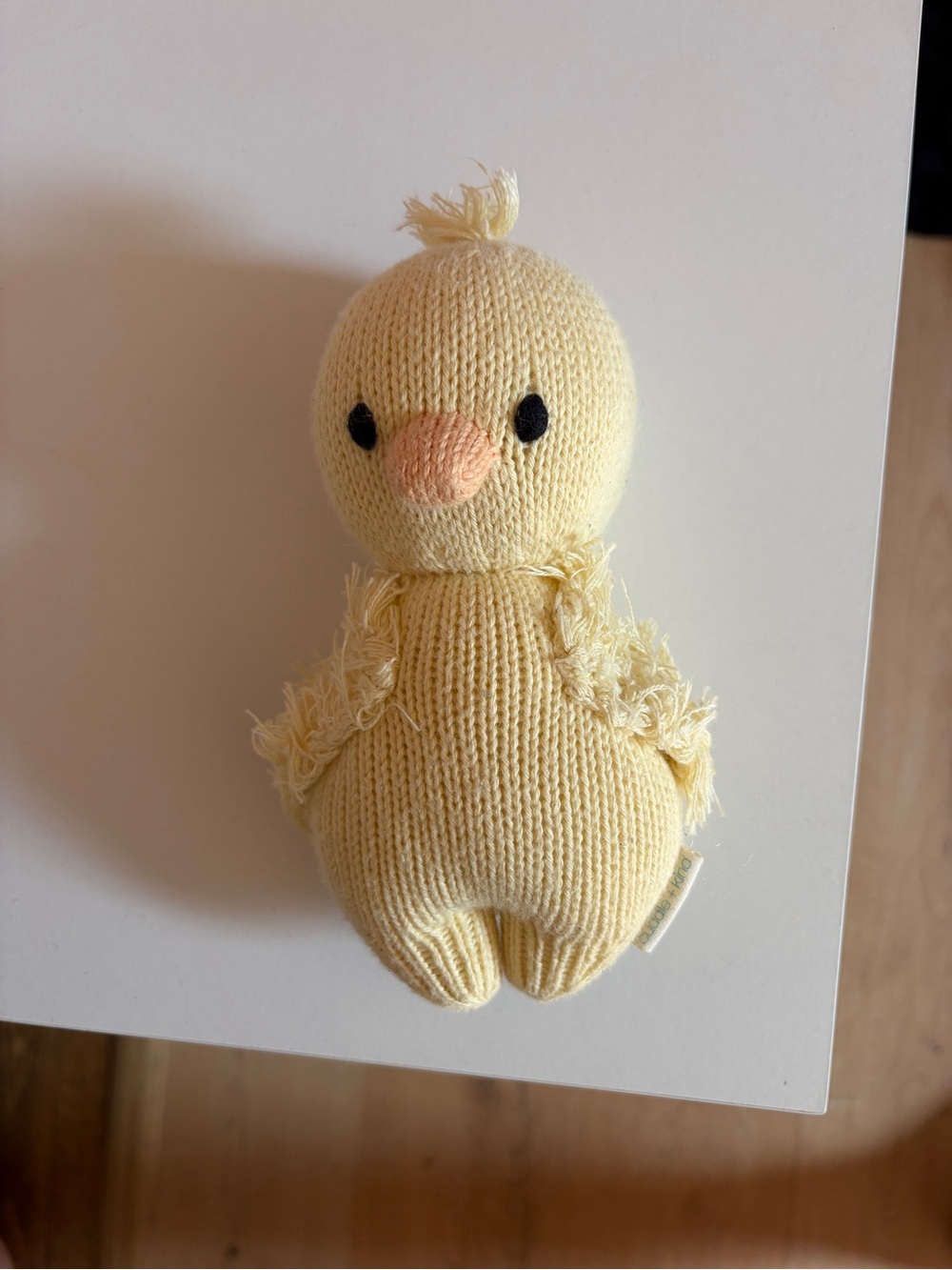 Cuddle + Kind brand baby duckling